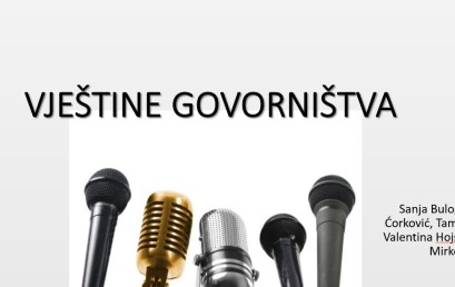 Radionica „Vještine govorništva“