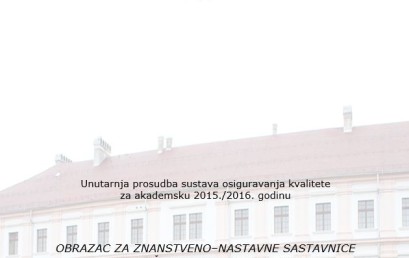 Unutarnja prosudba sustava upravljanja kvalitetom-sastavnice