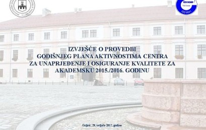 Sjednica Vijeća Centra za kvalitetu