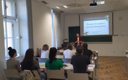 Radionica ”Pisanje životopisa i motivacijskog pisma” na Odjelu za kemiju