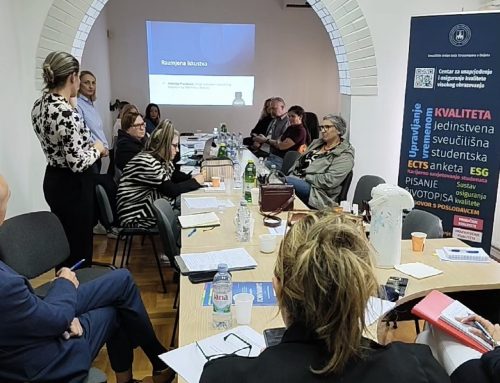 Održana 1. sjednica Vijeća Centra za kvalitetu u akademskoj 2026./2027. godini