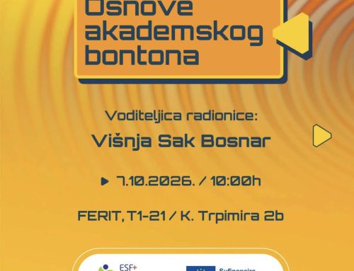 Radionica za brucoše “Osnove akademskog bontona”